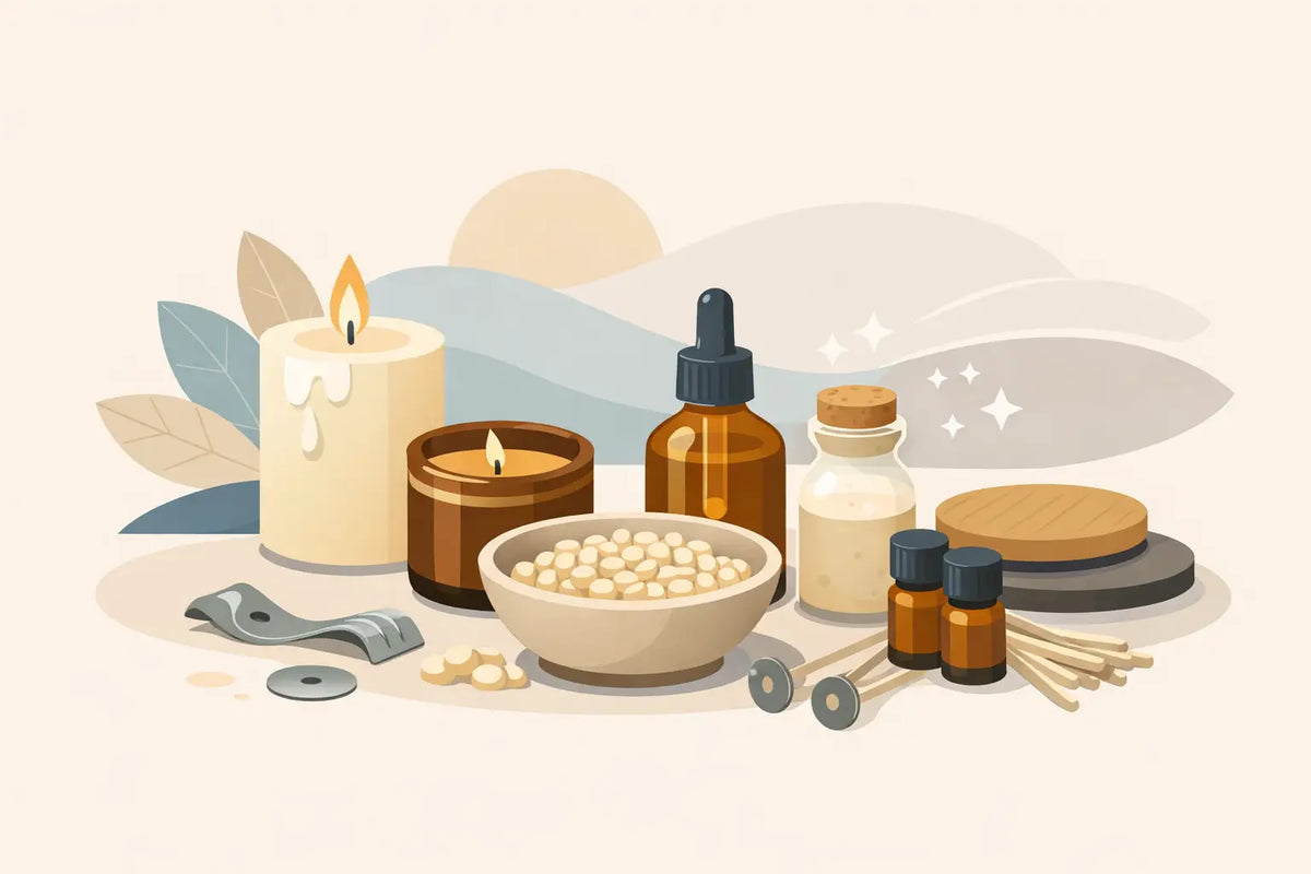 How to Source Candle Components With Intention