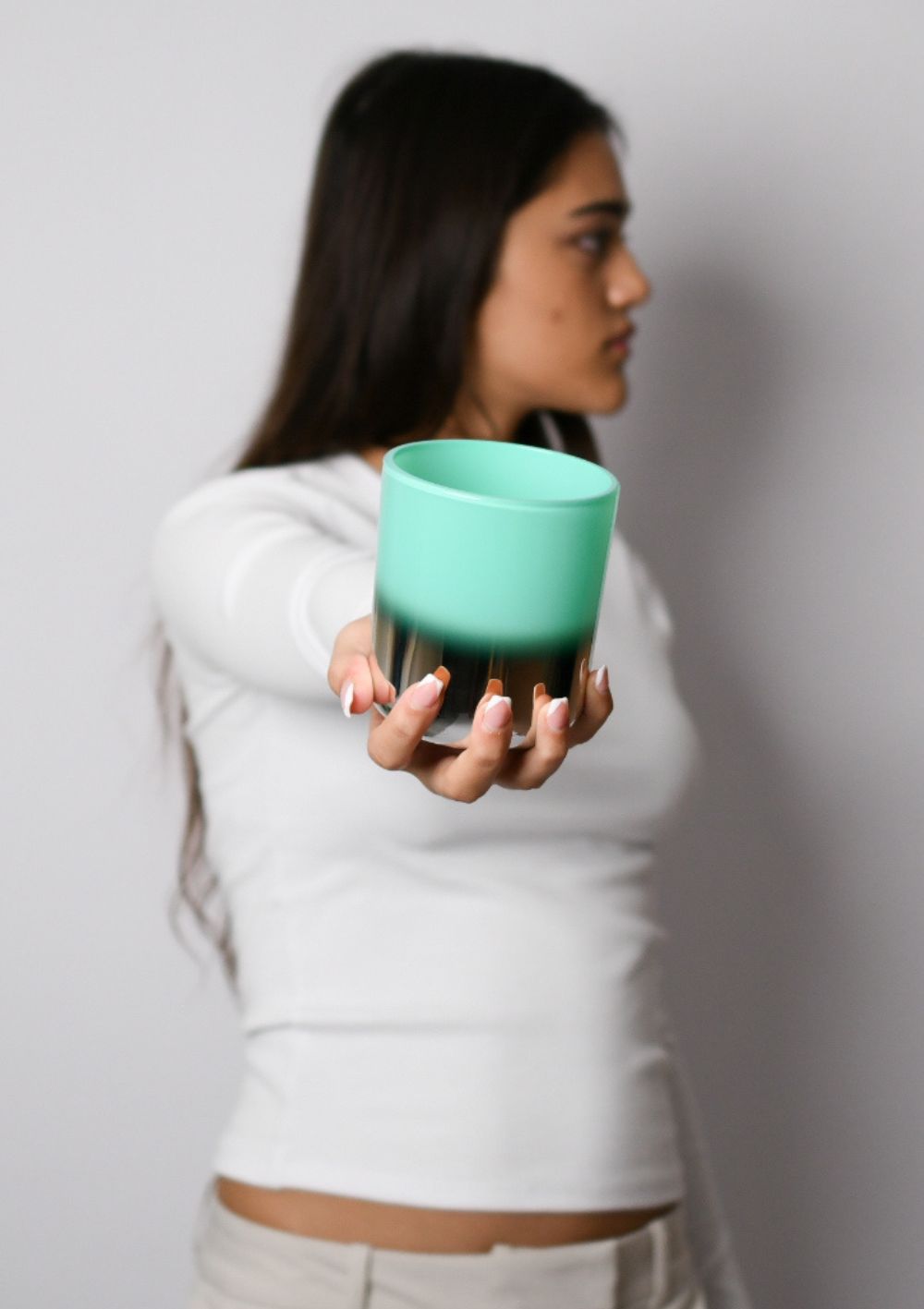INFINIA - Seafoam + Silver Ombre