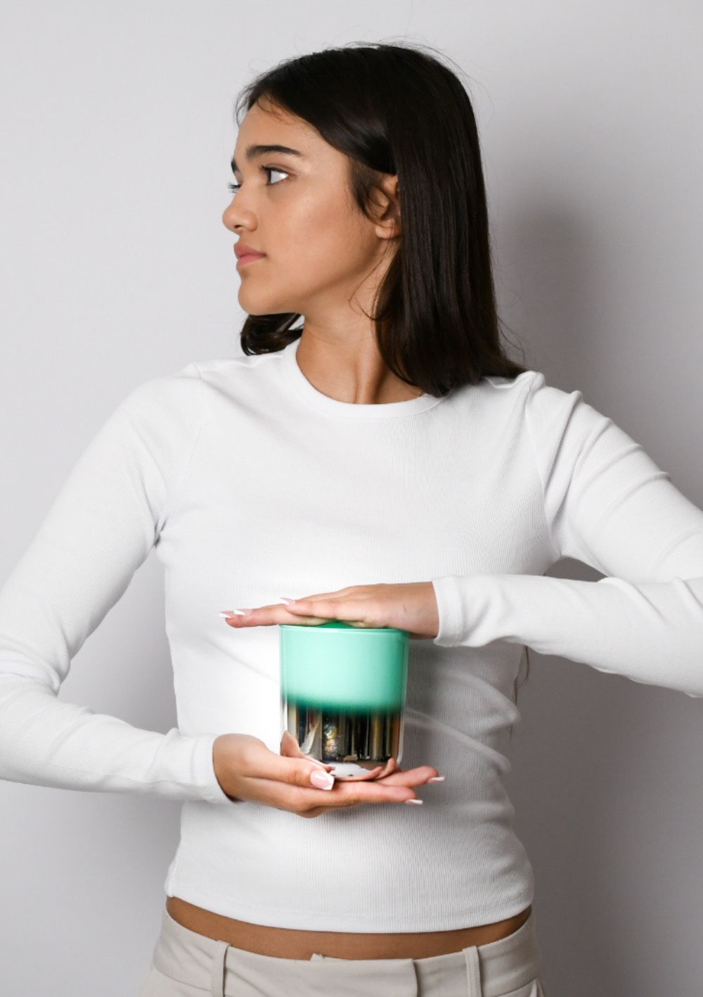 INFINIA - Seafoam + Silver Ombre