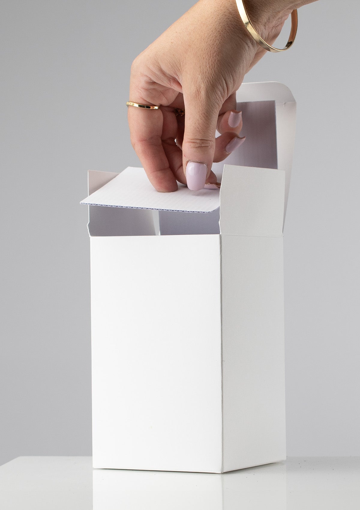 FLEUR BOX - Matte White