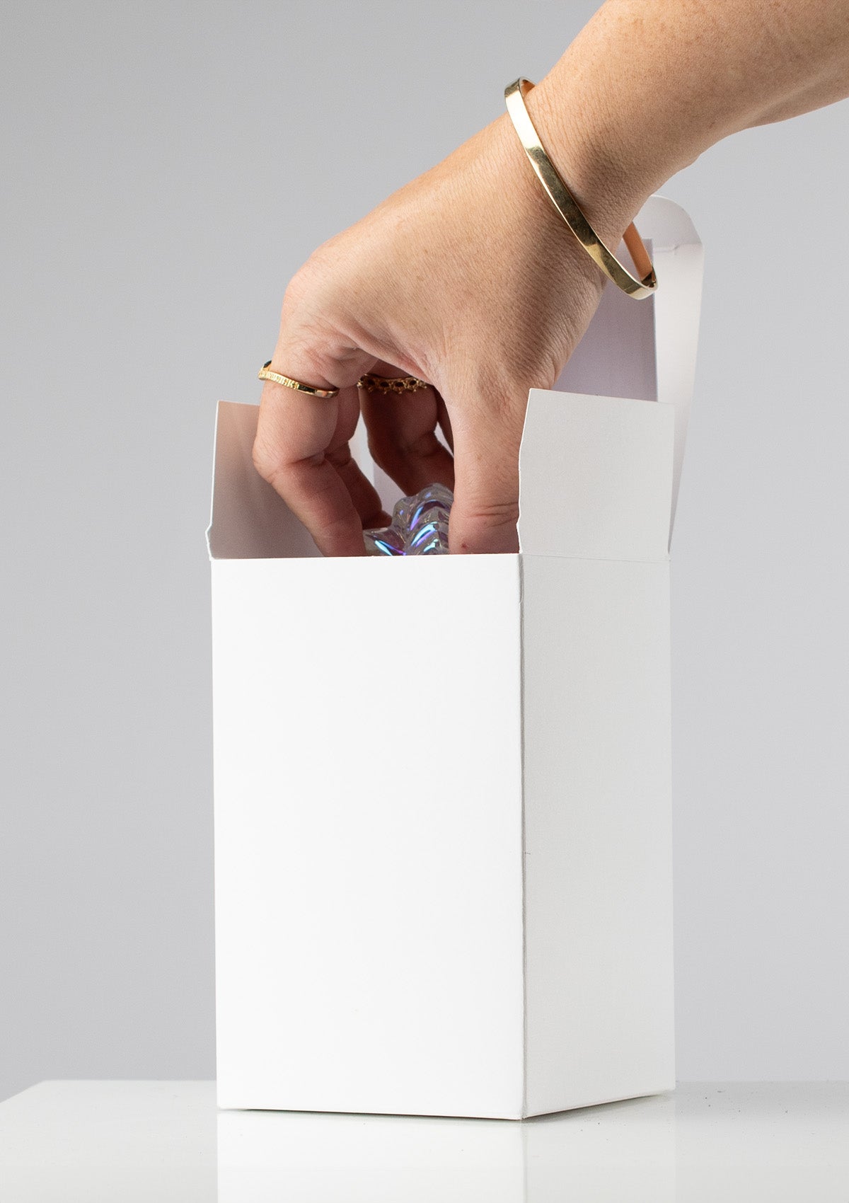 FLEUR BOX - Matte White