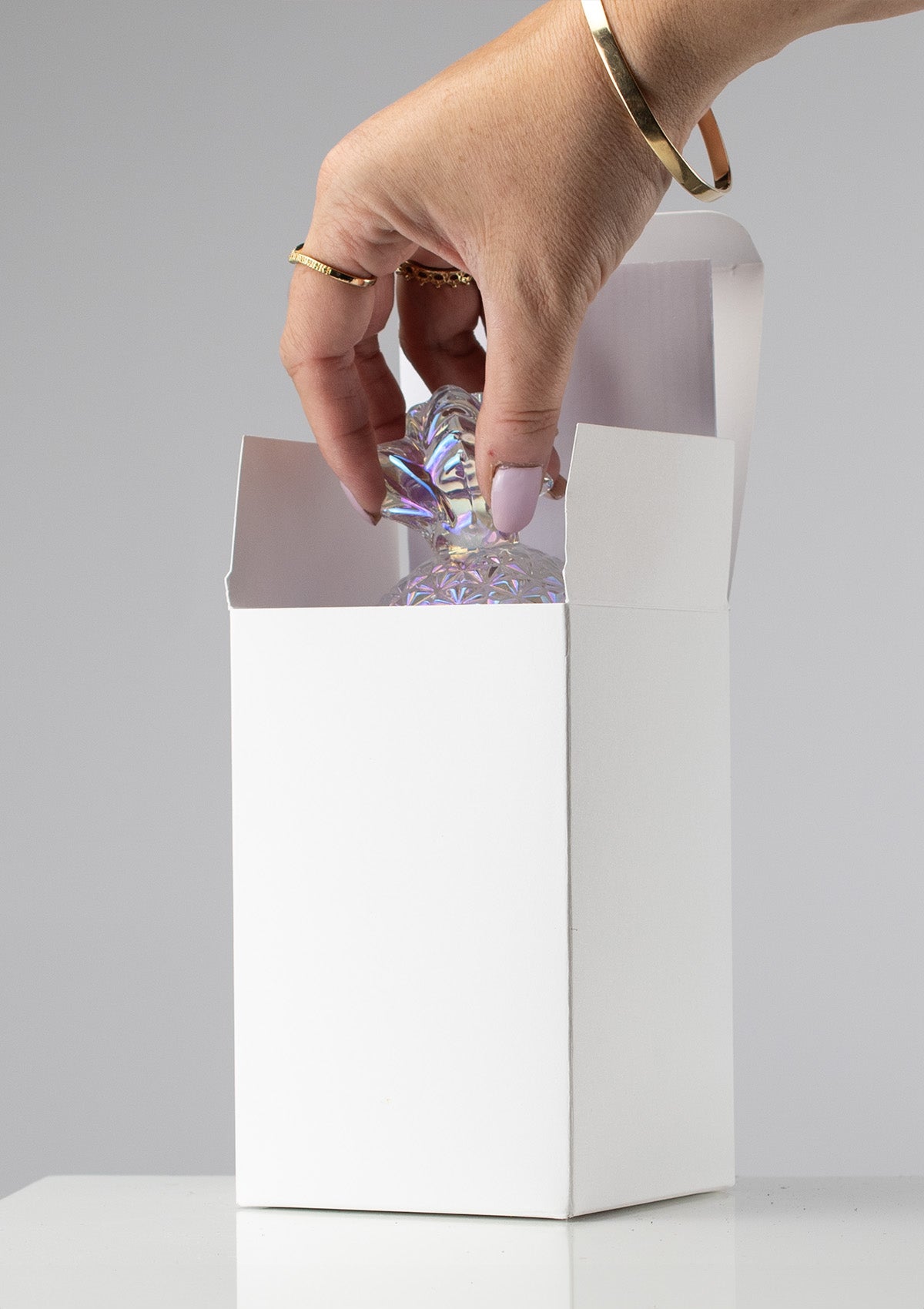 FLEUR BOX - Matte White