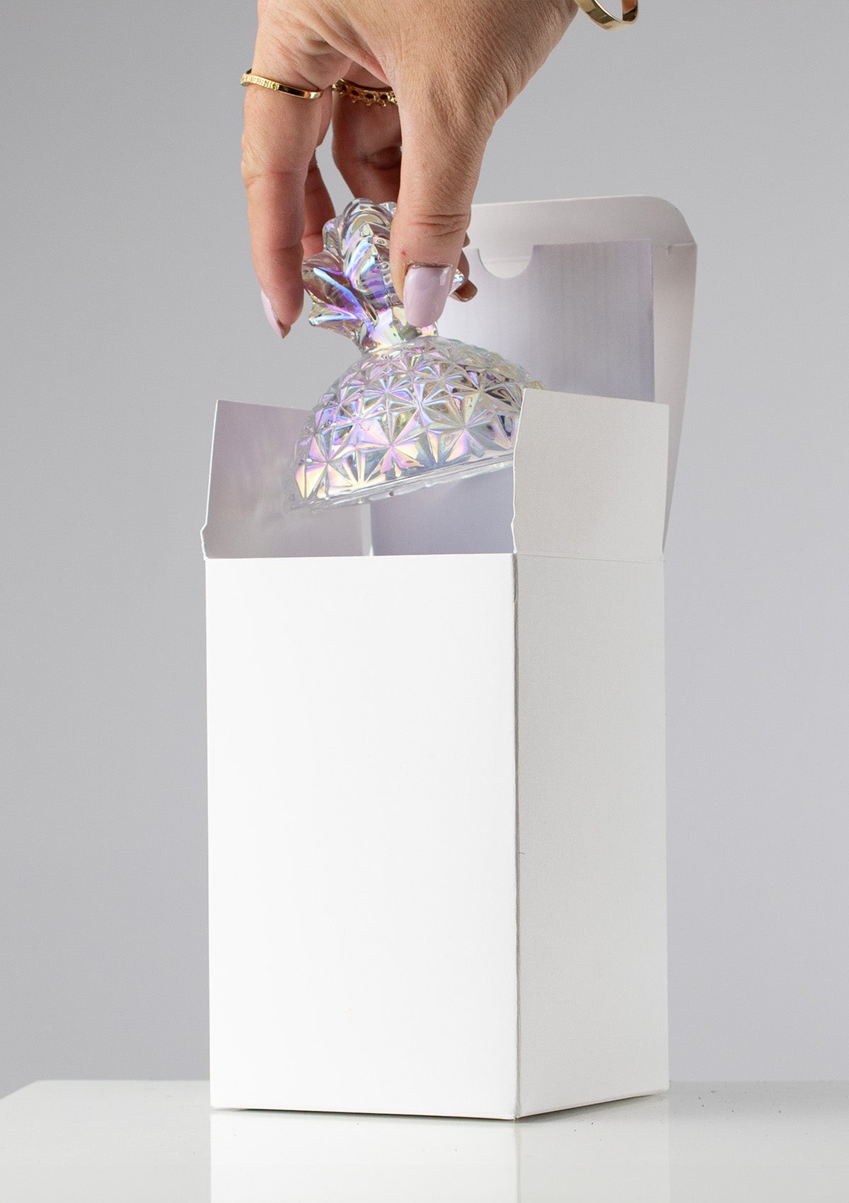 FLEUR BOX - Matte White