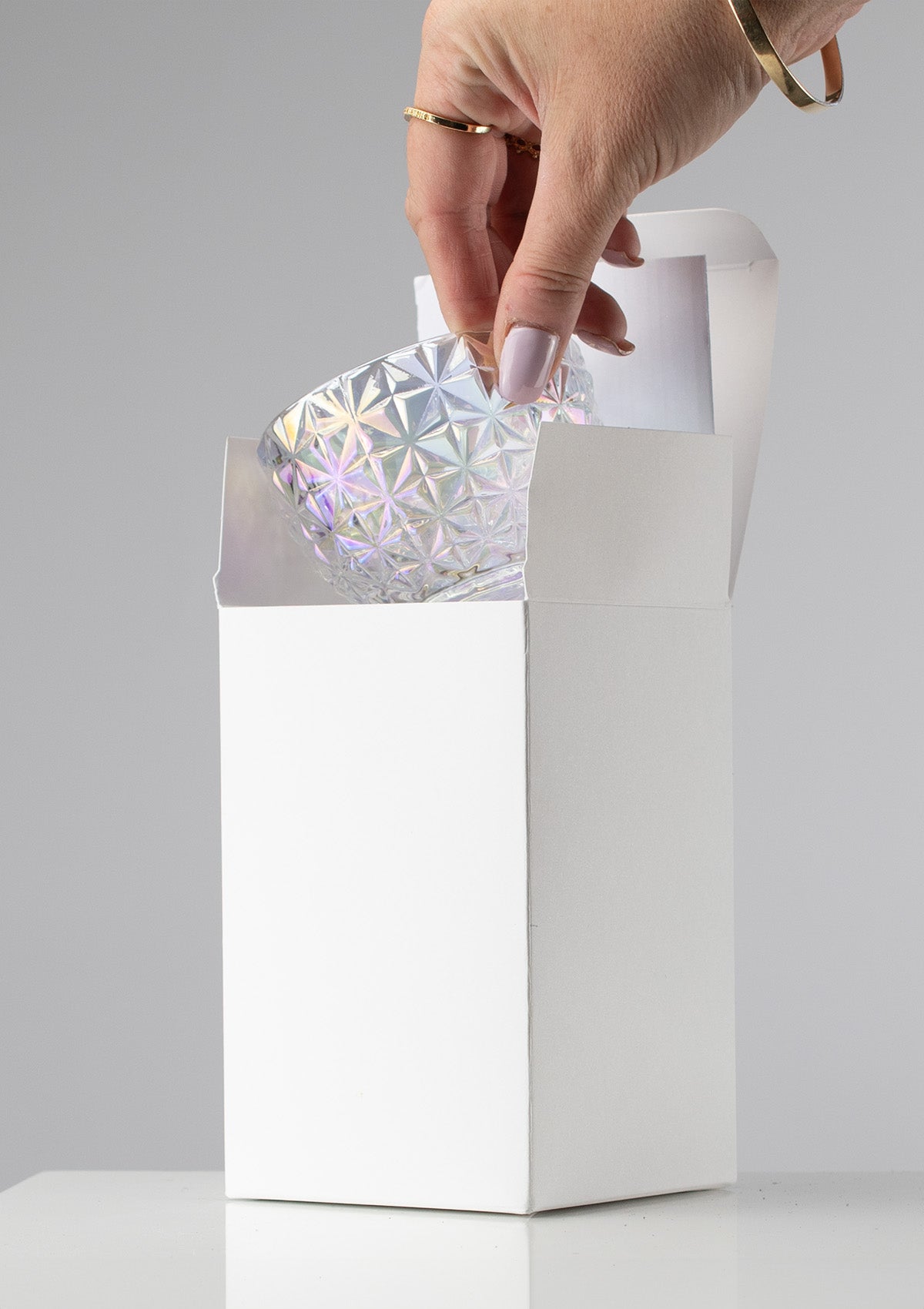 FLEUR BOX - Matte White