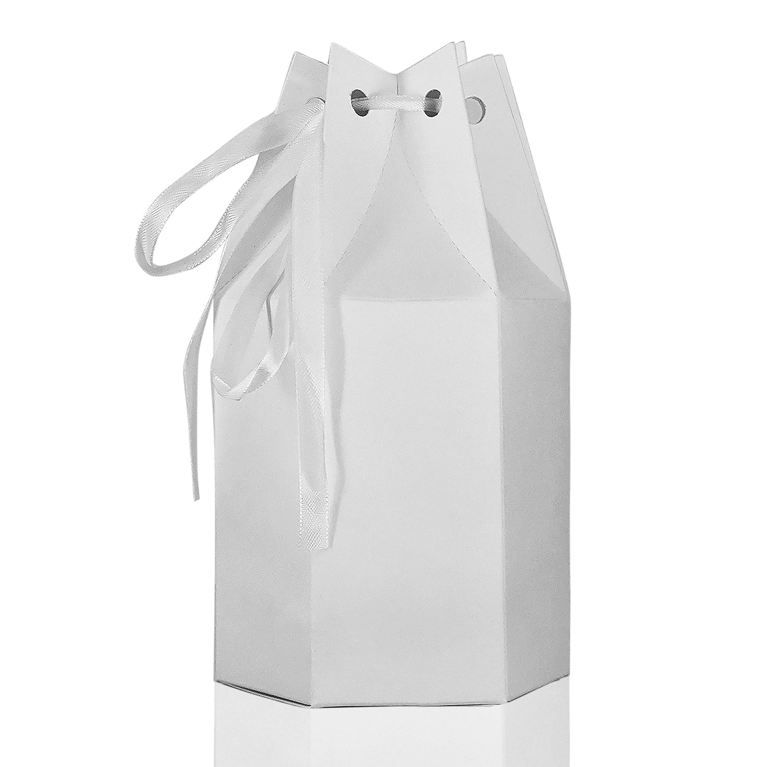 CLEO RIBBON BOX - Matte White