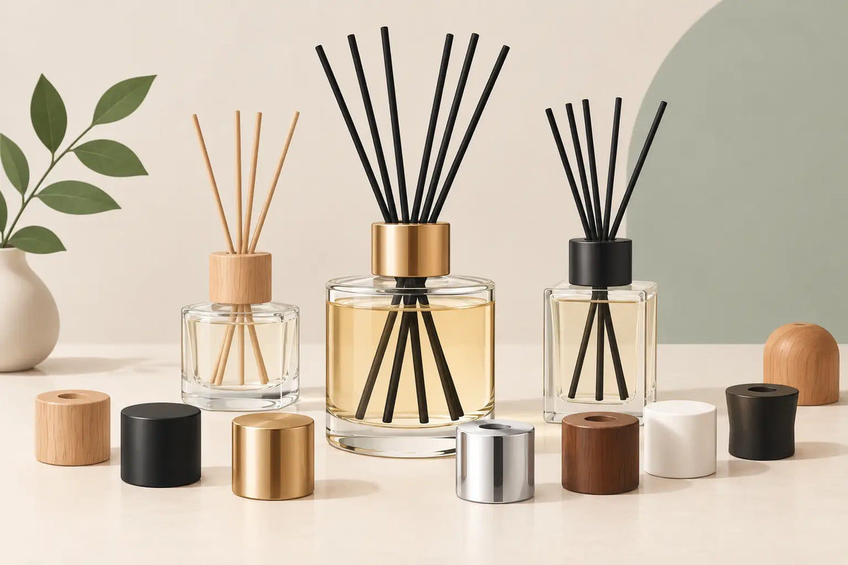 Diffuser Bottle Closures That Complete the Design