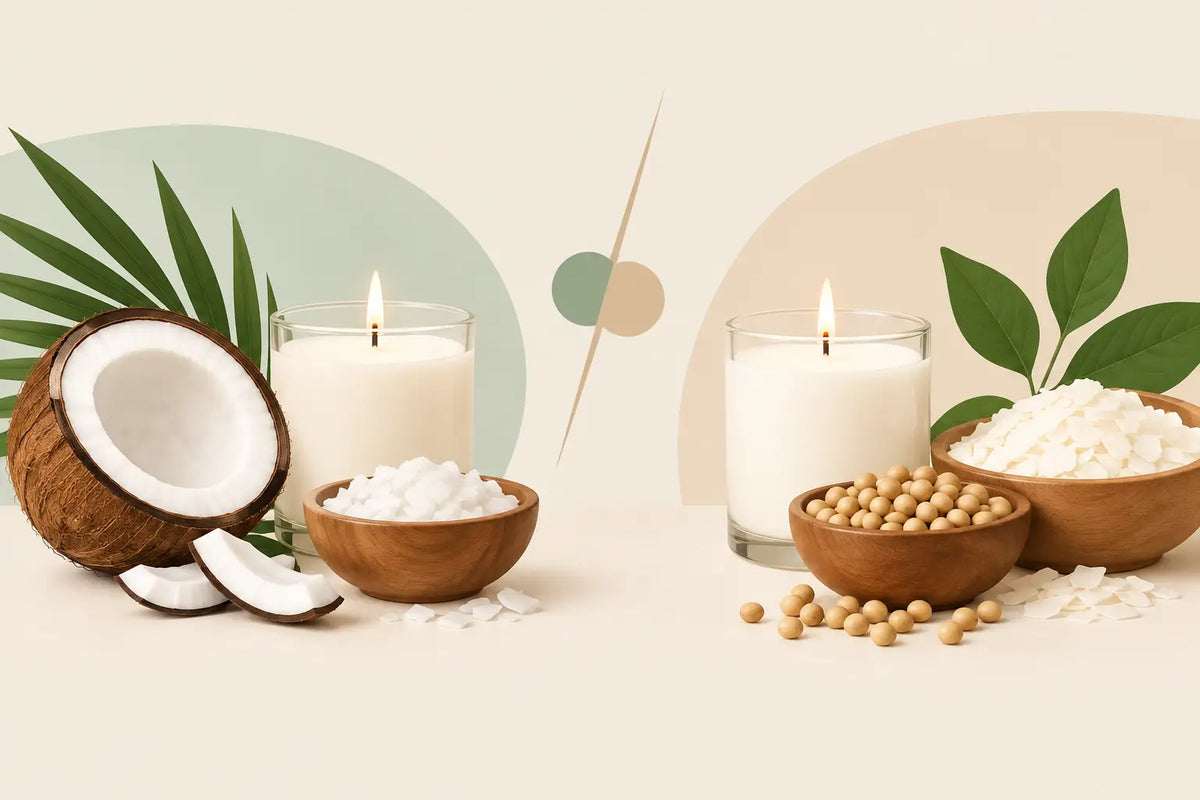 Coconut Wax Versus Soy Wax: Which Fits Your Brand?