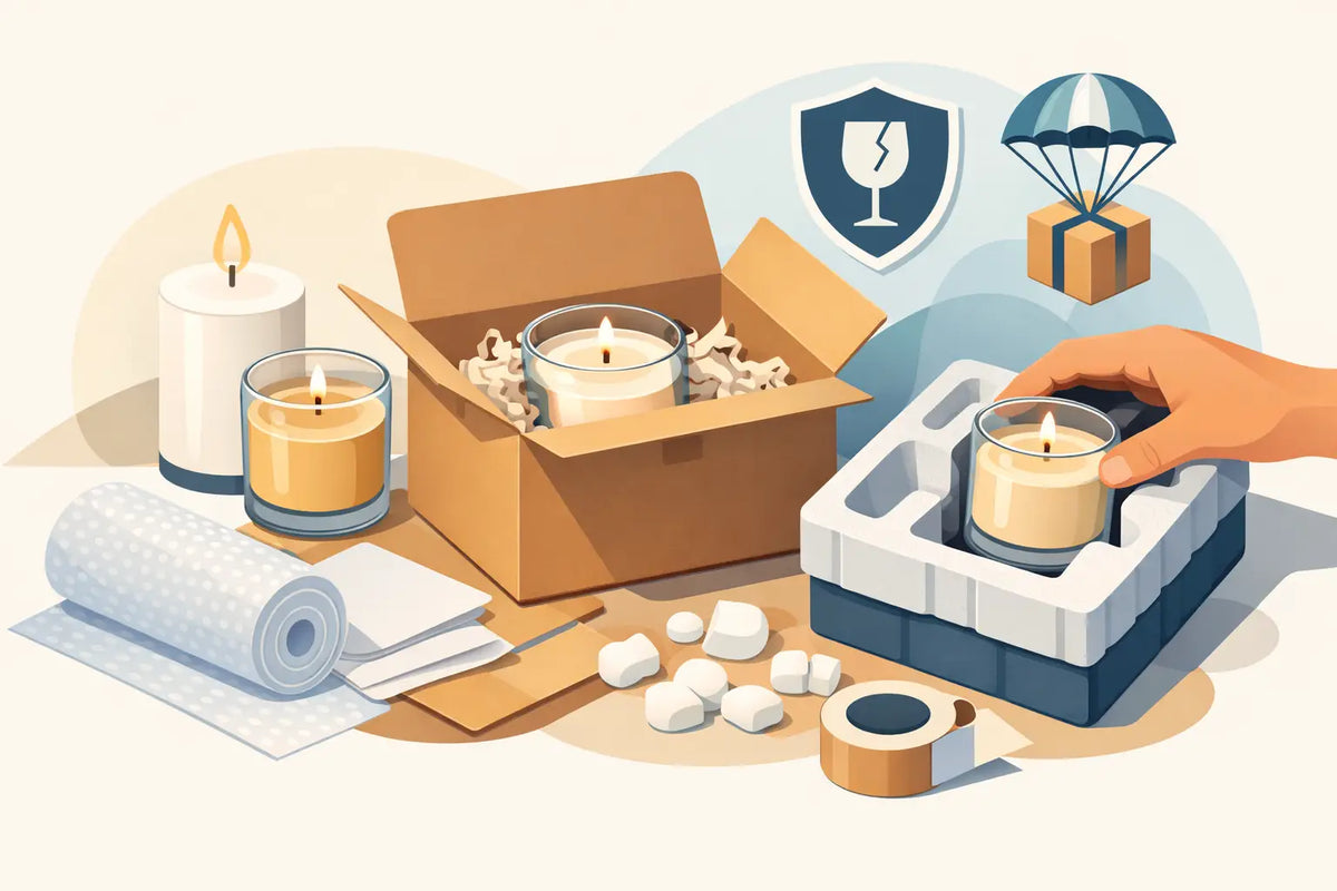 How to Package Fragile Candles Without Breakage