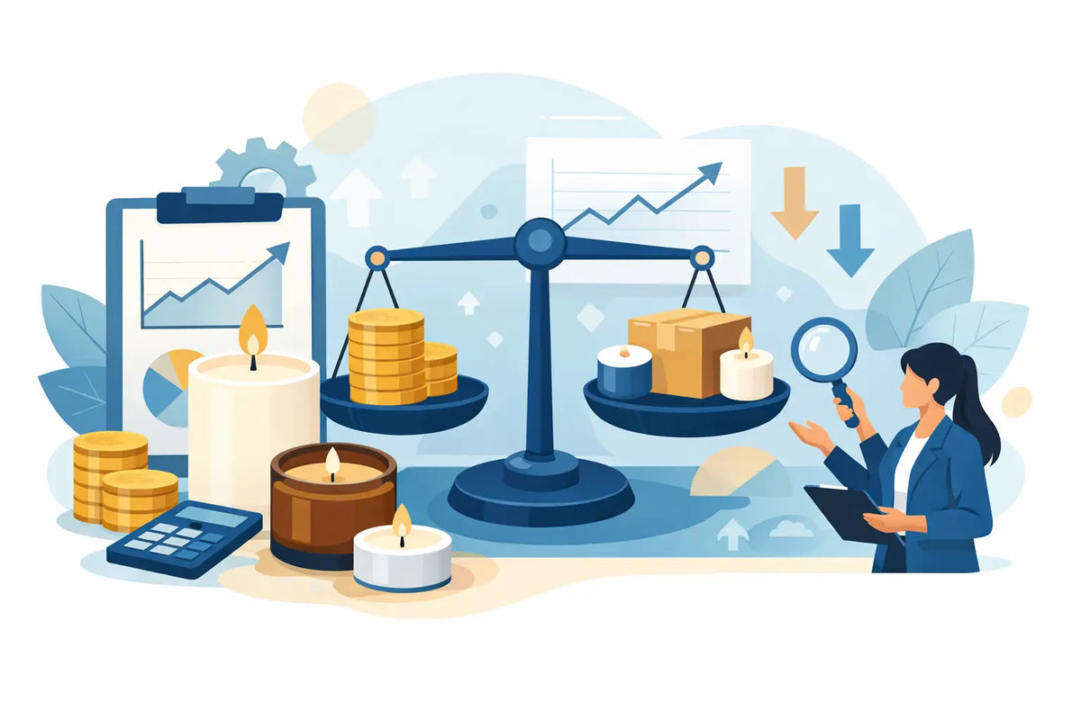 How to Price Candle Products Without Undercutting