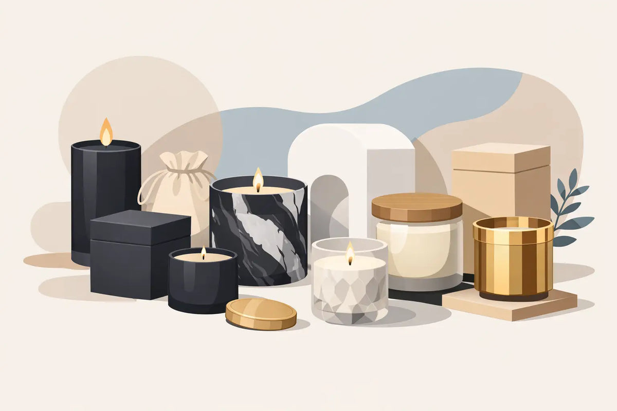 12 Luxury Candle Packaging Ideas That Sell